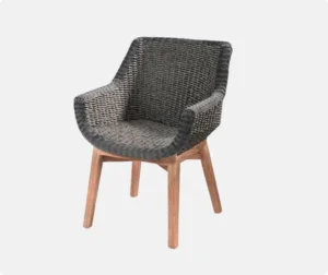 Black Soft Chair 4 Legs