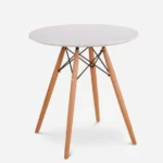 Delphine Cane Velvet Tea Table